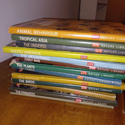 Life Nature Library educational natural history books used, set of 13