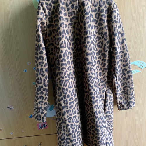 Zara leopard coat unused