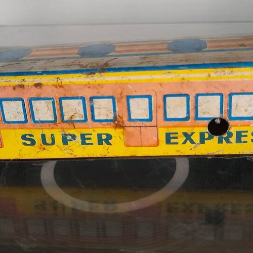 Rare Greek toy train