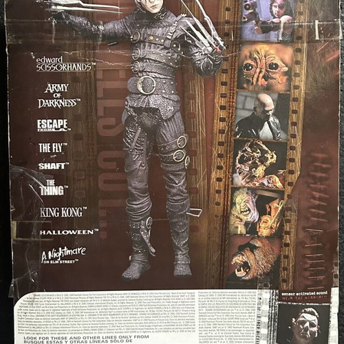 Edward Scissorhands 7” Movie Maniacs Series 3 McFarlane Action Figure like new