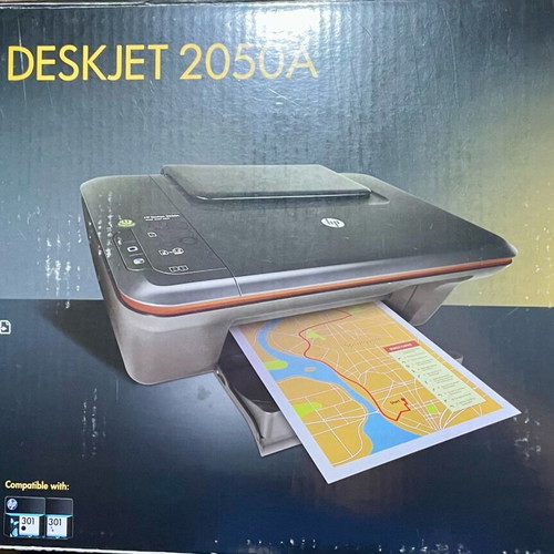 HP Deskjet 2050A All-in-One Σαν καινούργιο, εκτυπωτής, σαρωτής, φωτοτυπικό