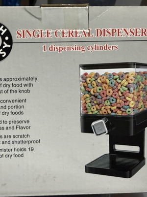 Fresh & Easy Single Cereal Dispenser new, unused