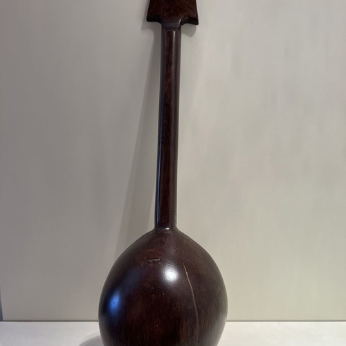 Baglamadaki decorative used wooden instrument