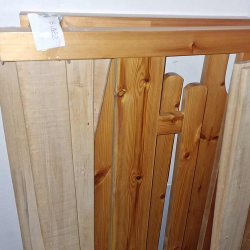 Rustic semi-double bed like new