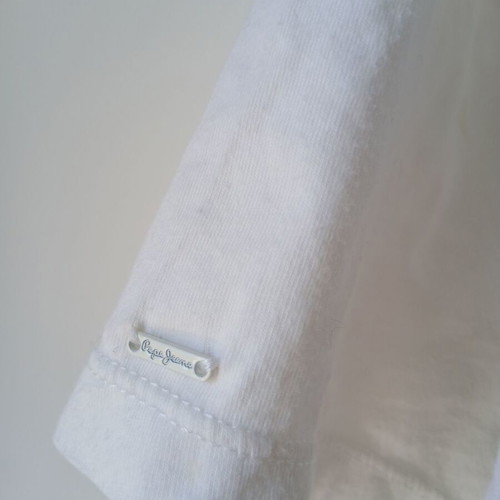 Pepe Jeans T-shirt like new, XXL white and black