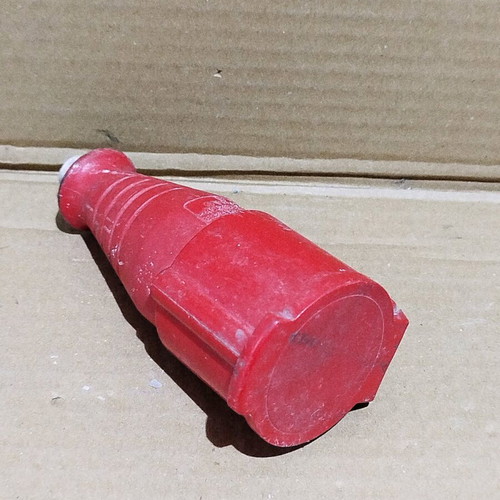 Three-phase female extension plug 4×16A used, 3P+Ground