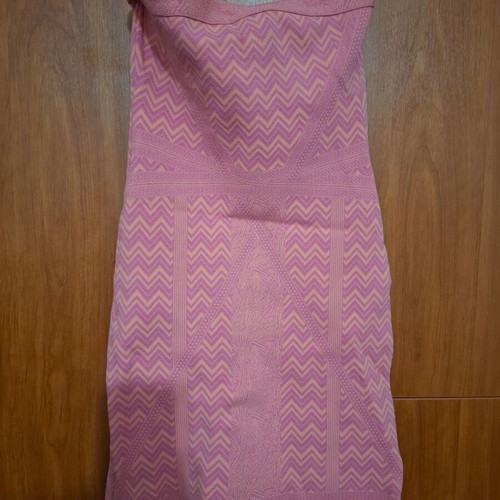 BSB mini dress like new, pink orange, size S