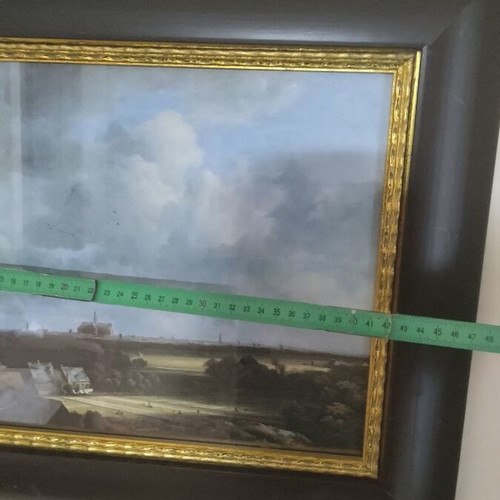 Painting "View of Haarlem" like new reproduction