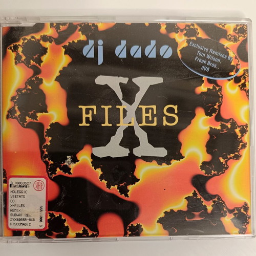 The X Files Soundtrack CD and Dj Dado X Files CD like new, together