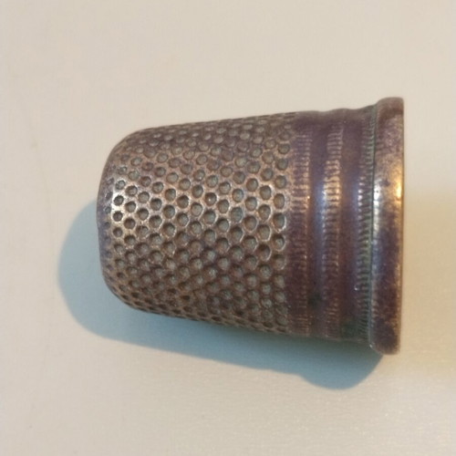 Thimble used, 100-150 years old, possibly Ottoman
