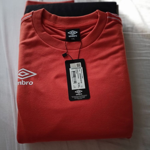 Φόρμα σετ Umbro καινούργιο, μέγεθος XXL, πορτοκαλί και μαύρο