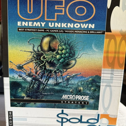 UFO Enemy Unknown PC CDROM Soldout edition like new