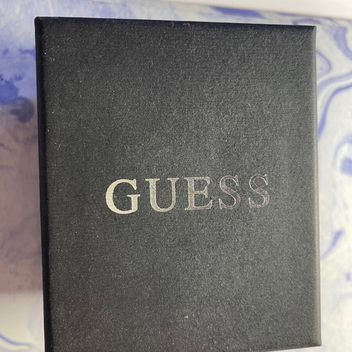 Guess wristwatch new, women's, pink and gold