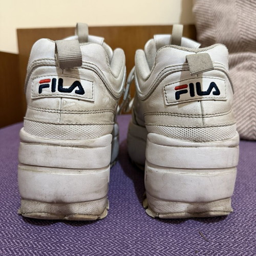 Fila Disruptor platform sneakers, size 37.5