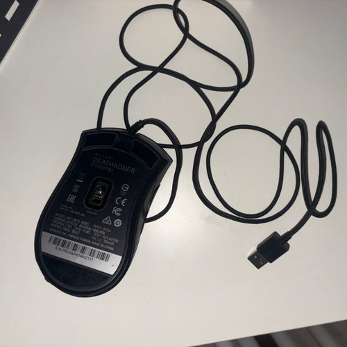Razer DeathAdder Essential wired gaming mouse used, black