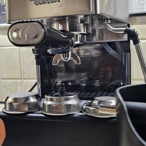 Gaggia Classic Espresso Machine 15bar pressure stainless steel like new