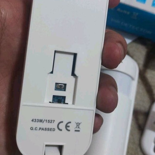 RF 433mhz motion sensors like new, set of 3