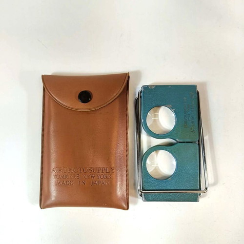 Vintage Air Photo Supply Corp PS-4 pocket stereoscope used
