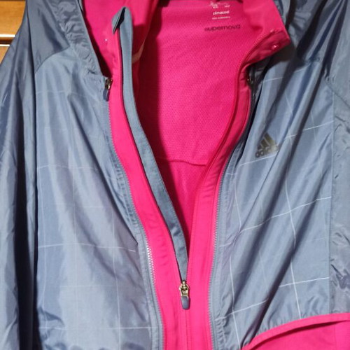Adidas women's windbreaker like new, size L