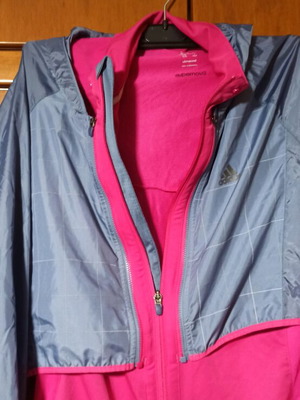 Adidas women's windbreaker like new, size L