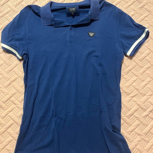 Armani Jeans αντρική μπλούζα μπλε σαν καινούργιο, μέγεθος L