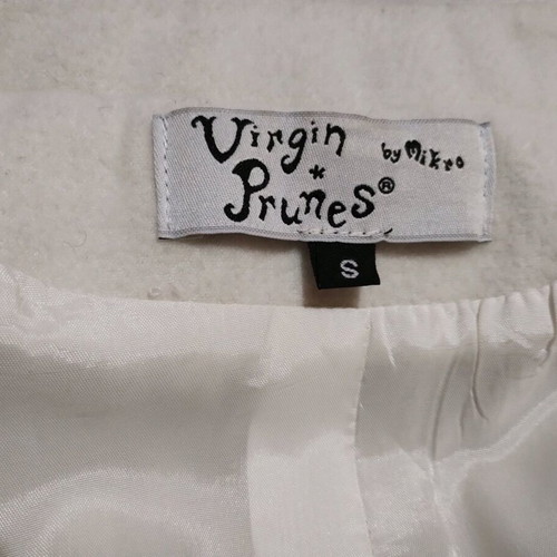 Virgin Prunes by Mikro women's coat used, white, size S