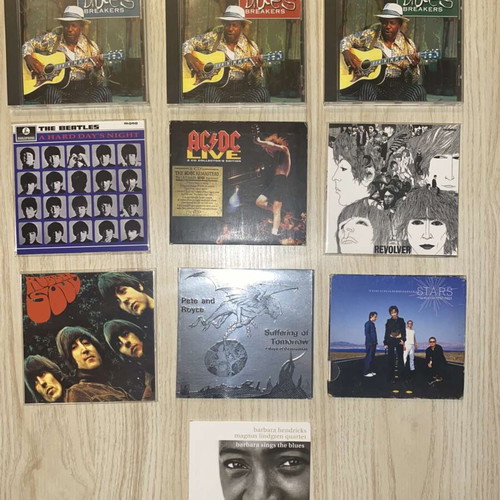 Metal rock CD collection, pack of 50