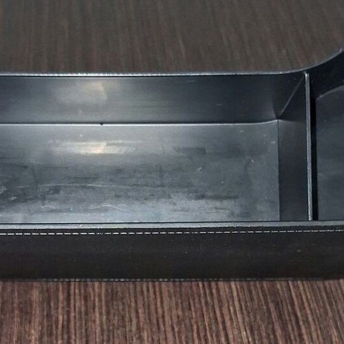 Car Organizer new, black plastic storage box