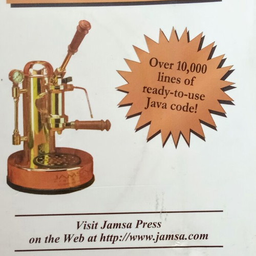 Programmer's Library Java book used, English, 556 pages