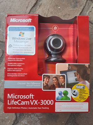 Microsoft LifeCam VX-3000 new webcam in box