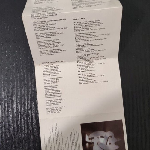 Saxon Destiny cassette tape
