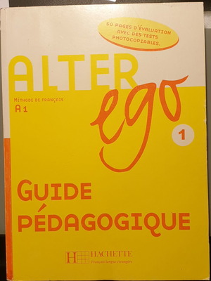 Alter Ego 1 Teacher's Guide like new, in French