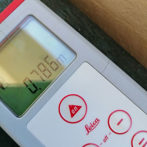 Leica DISTOtm classic distance meter used