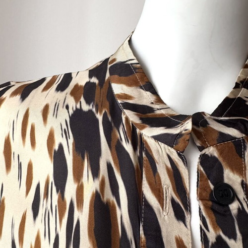Boss Hugo Boss Silk Safari Style Dress Medium Size Like New