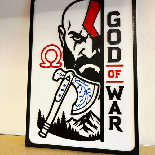 God of War poster logo