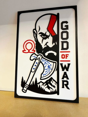 God of War poster logo