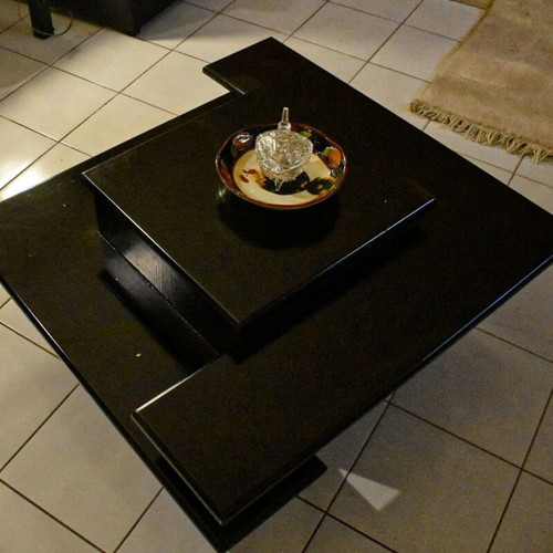 Coffee table black, like new