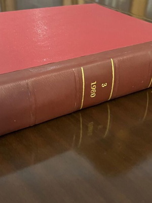 Τόμος Περιοδικών TIME 1980 Σαν Καινούργιο