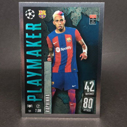 Raphinha Topps Playmaker card like new