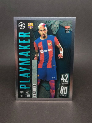 RAPHINHA Topps Playmaker κάρτα σαν καινούργια