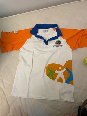 T-shirt Παραολυμπιακών Αθήνας 2011 μέγεθος S, 2 μπαλάκια τέννις Wilson Αθήνα 2004, μαντίλια Μόναχο 1972