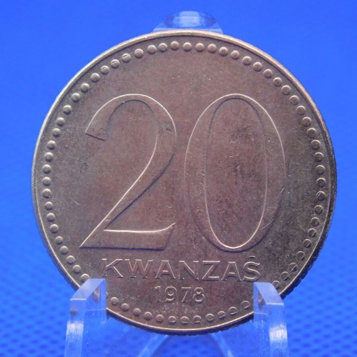 Angola 20 Kwanzas coin 1978