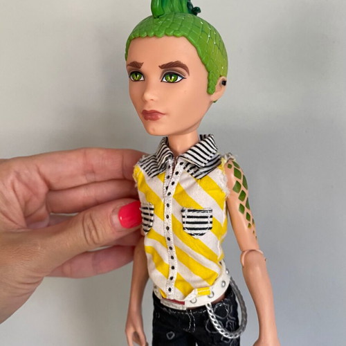 Monster High Deuce Gorgon Doll 1st Wave 2008 used by Mattel