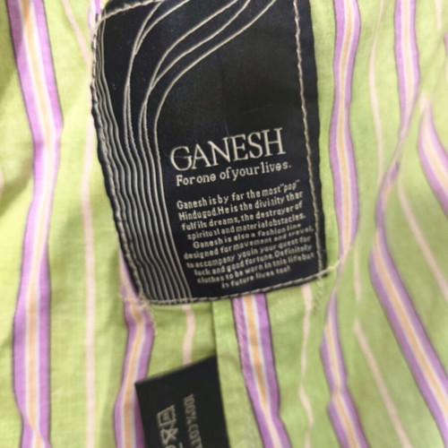 Ganesh long sleeve cotton shirt size L like new