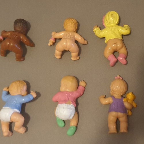 Bullyland Bully Babies dolls lot of six, like new