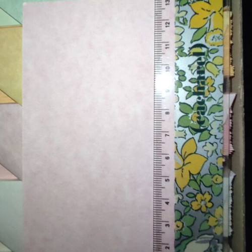 Set of 5 Pastel Cloud Cardstock with 5 Envelopes new