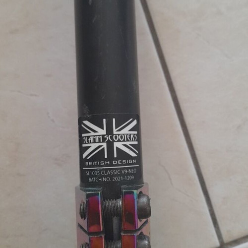 Freestyle scooter used from 2021 with replaced grips