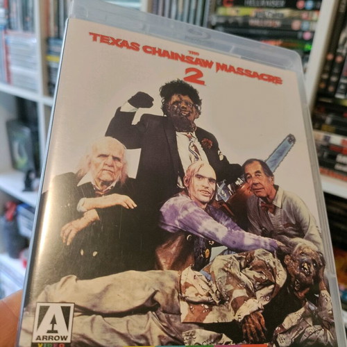 The Texas Chainsaw Massacre 2 Blu-Ray like new