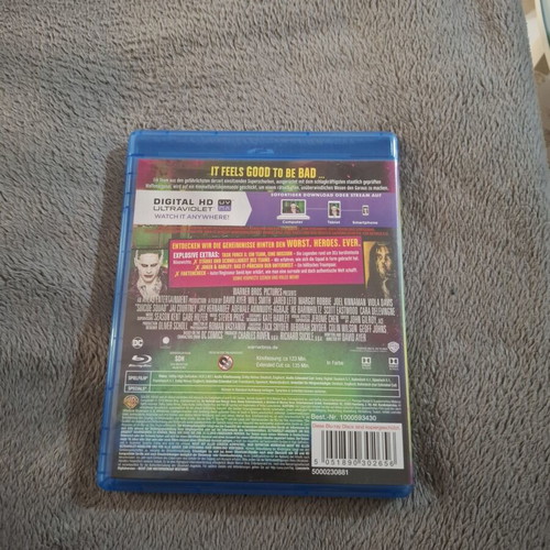 Suicide Squad Blu-Ray movie