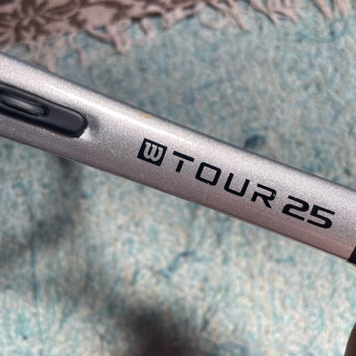 Wilson tennis racket used with minor wear